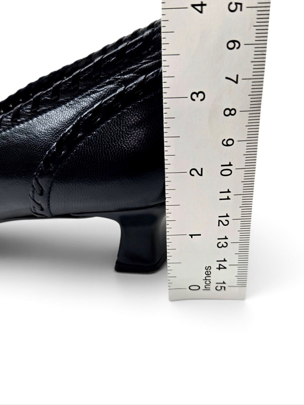 Stuart Weitzman Barclo Navy Pumps. 8M - Picture 6 of 16